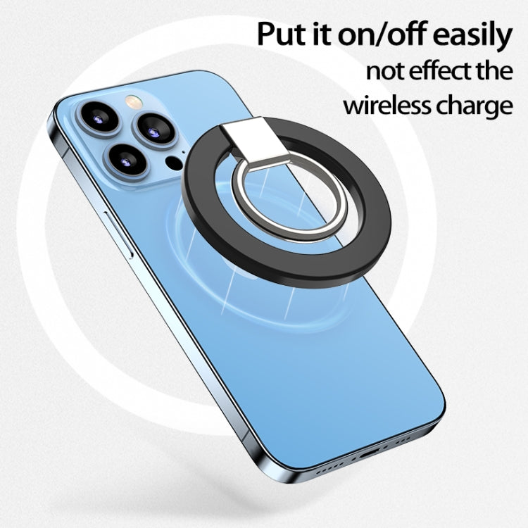 wlons Magnetic 360 Degree Rotatable Mobile Phone Ring Holder(Blue) - Ring Holder by wlons | Online Shopping South Africa | PMC Jewellery