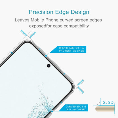 For Samsung Galaxy S22 5G 10pcs 0.26mm 9H 2.5D Tempered Glass Film, Fingerprint Unlocking Is Not Supported - Galaxy S22 5G Tempered Glass by PMC Jewellery | Online Shopping South Africa | PMC Jewellery