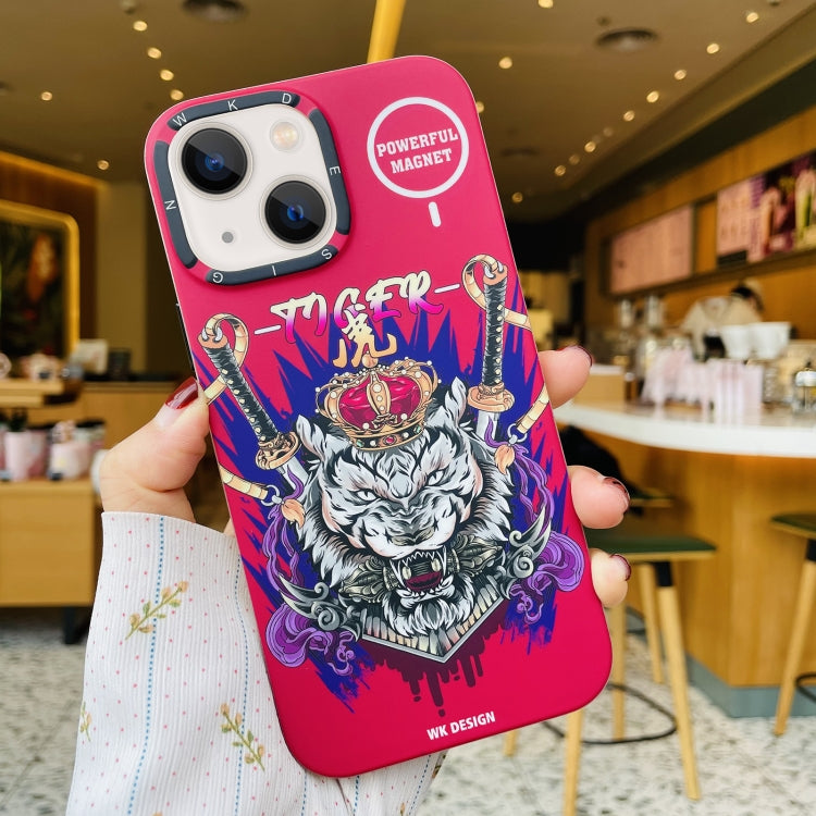 For iPhone 13 WK WPC-019 Gorillas Series Cool Magnetic Phone Case(WGM-002) - iPhone 13 Cases by WK | Online Shopping South Africa | PMC Jewellery