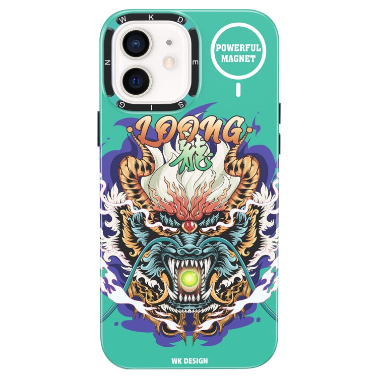 For iPhone 12 WK WPC-019 Gorillas Series Cool Magnetic Phone Case(WGM-001) - iPhone 12 / 12 Pro Cases by WK | Online Shopping South Africa | PMC Jewellery