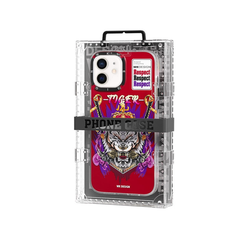 For iPhone 12 WK WPC-019 Gorillas Series Cool Magnetic Phone Case(WGM-002) - iPhone 12 / 12 Pro Cases by WK | Online Shopping South Africa | PMC Jewellery