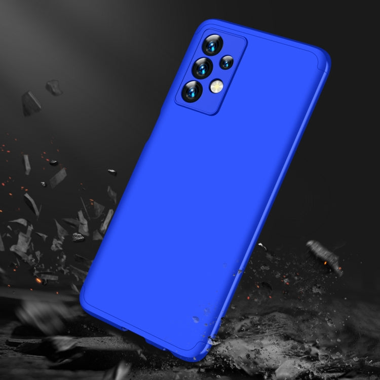 For Samsung Galaxy A23 GKK Three Stage Splicing Full Coverage PC Phone Case(Blue) - Galaxy Phone Cases by GKK | Online Shopping South Africa | PMC Jewellery