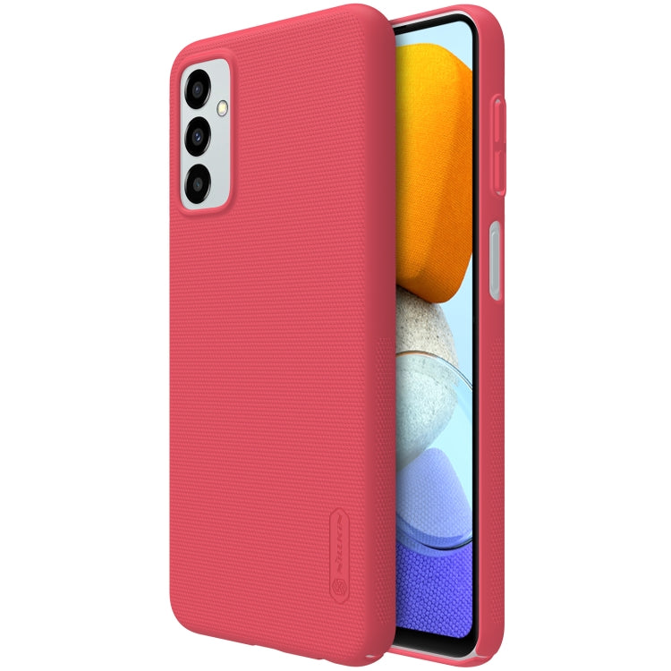 For Samsung Galaxy F23 / M23 5G NILLKIN Frosted PC Phone Case(Red) - Galaxy Phone Cases by NILLKIN | Online Shopping South Africa | PMC Jewellery