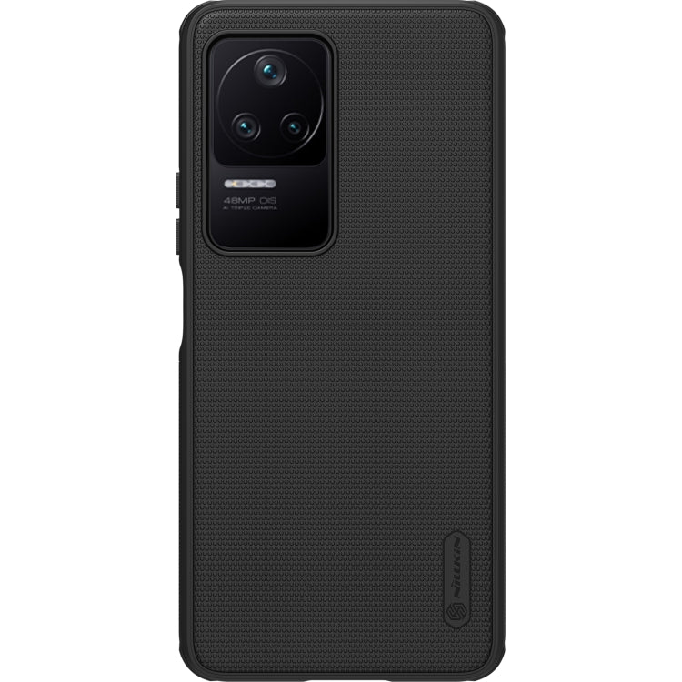 For Xiaomi Redmi K40S NILLKIN Frosted Shield Pro PC + TPU Phone Case(Black) - Xiaomi Cases by NILLKIN | Online Shopping South Africa | PMC Jewellery