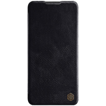 For Xiaomi Poco X4 Pro 5G NILLKIN QIN Series Pro Sliding Camera Cover Leather Phone Case(Black) - Xiaomi Cases by NILLKIN | Online Shopping South Africa | PMC Jewellery