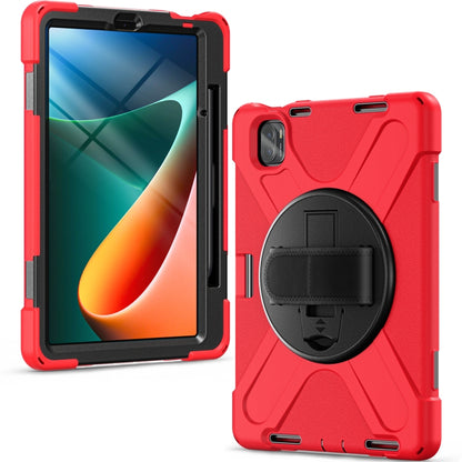 For Xiaomi Pad 5 / Pad 5 Pro Silicone + PC Tablet Case(Red) -  by PMC Jewellery | Online Shopping South Africa | PMC Jewellery