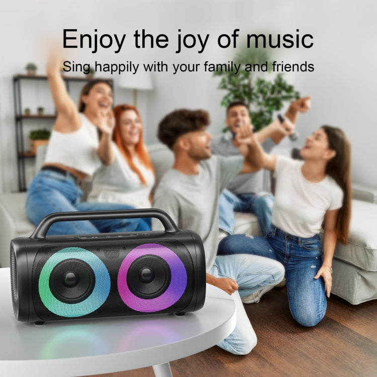 JOYROOM JR-MW02 40W Bluetooth Wireless Speaker with RGB Lights - Desktop Speaker by JOYROOM | Online Shopping South Africa | PMC Jewellery