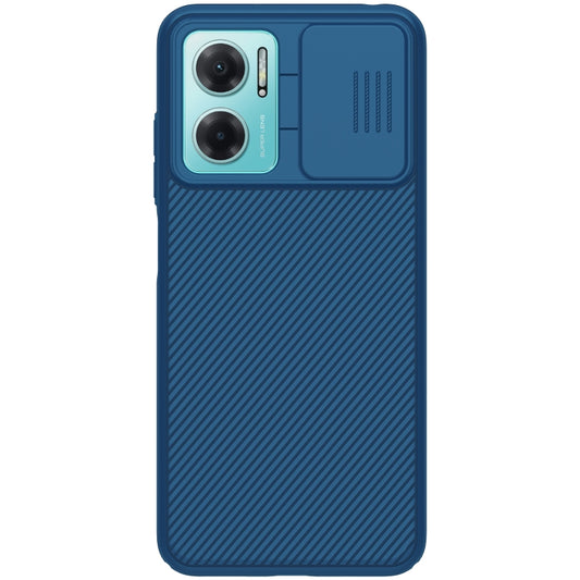 For Xiaomi Redmi Note 11E 5G / Redmi 10 5G NILLKIN Black Mirror Series Camshield PC Phone Case(Blue) - Xiaomi Cases by NILLKIN | Online Shopping South Africa | PMC Jewellery
