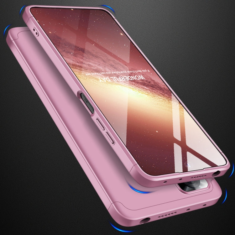 For Xiaomi Redmi Note 11 Pro 4G / 5G Global GKK Three Stage Splicing Full Coverage PC Case(Rose Gold) - Redmi Note 11 Pro Case by GKK | Online Shopping South Africa | PMC Jewellery