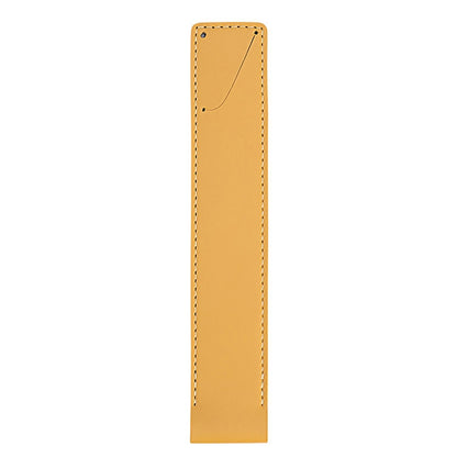 PU Leather Shockproof Protective Case for Apple Pencil 1 / 2(Yellow) - Pencil Accessories by PMC Jewellery | Online Shopping South Africa | PMC Jewellery