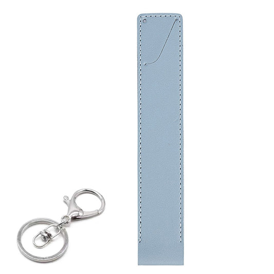 PU Leather Shockproof Protective Case with Metal Buckle for Apple Pencil 1 / 2(Sky Blue) - Pencil Accessories by PMC Jewellery | Online Shopping South Africa | PMC Jewellery