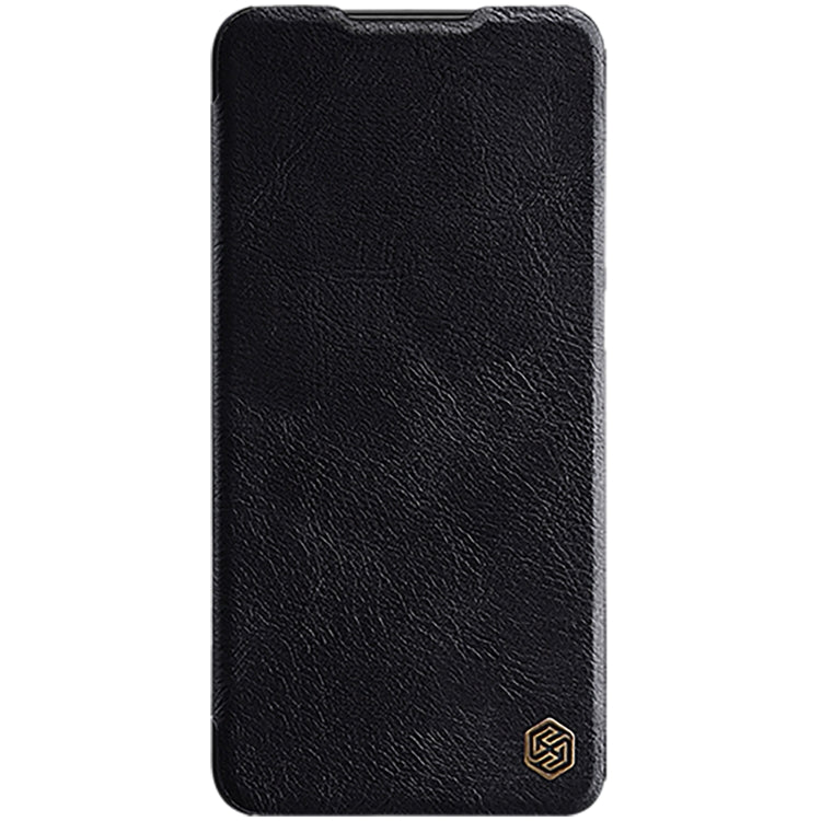 For Samsung Galaxy F23 / M23 5G NILLKIN QIN Series Crazy Horse Texture Leather Case(Black) - Galaxy Phone Cases by NILLKIN | Online Shopping South Africa | PMC Jewellery