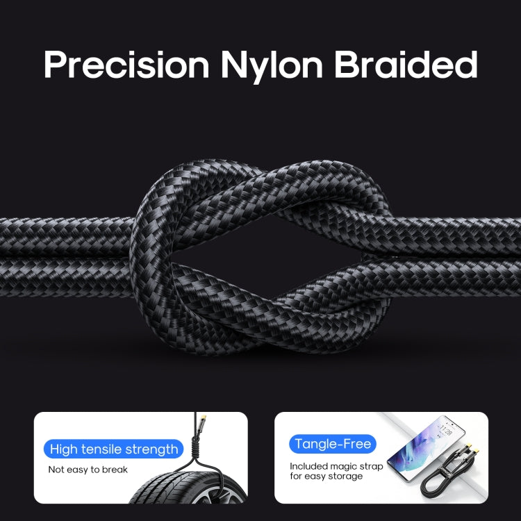 JOYROOM S-UC027A12 USB-A to USB-C / Type-C 3A Sync Data Cable, Cable Length:1.2m(Blue) - USB-C & Type-C Cable by JOYROOM | Online Shopping South Africa | PMC Jewellery