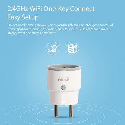 NEO NAS-WR01W 16A 2.4G WiFi EU Smart Plug - Smart Socket by NEO | Online Shopping South Africa | PMC Jewellery