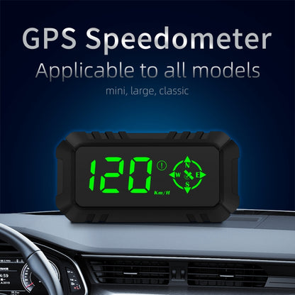 G7 GPS HUD Display Speedometer Digital Car Head-Up Display Over-speed Alarm - Head Up Display System by PMC Jewellery | Online Shopping South Africa | PMC Jewellery