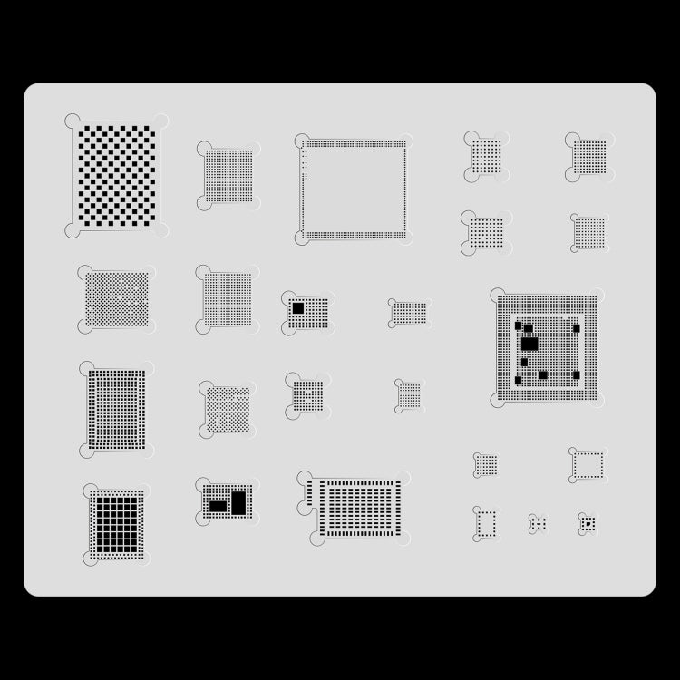 Mijing 3D BGA Solder Reball Tin Plant Net, Model:A13 - BGA Stencils by MIJING | Online Shopping South Africa | PMC Jewellery