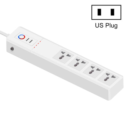 WiFi 16A SM-SO306-M 4 Holes + 2 USB Multi-purpose Smart Power Strip(US Plug) - Smart Socket by PMC Jewellery | Online Shopping South Africa | PMC Jewellery