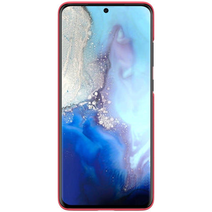 For Galaxy S20 Ultra / S20 Ultra 5G NILLKIN Frosted Concave-convex Texture PC Case(Red) - Galaxy Phone Cases by NILLKIN | Online Shopping South Africa | PMC Jewellery