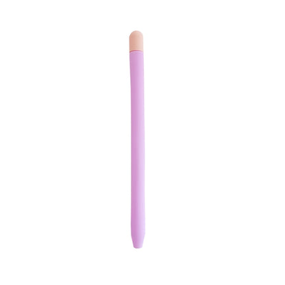 Contrasting Color Silicone Protective Case For Apple Pencil 2(Light Purple) - Pencil Accessories by PMC Jewellery | Online Shopping South Africa | PMC Jewellery