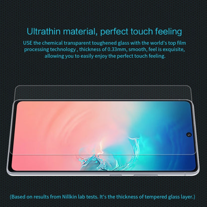 For Galaxy S10 Lite NILLKIN 9H Amazing H Explosion-proof Tempered Glass Film - Galaxy Tempered Glass by NILLKIN | Online Shopping South Africa | PMC Jewellery