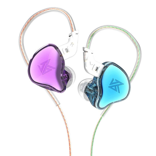 KZ-EDC 1.2m High-Value Subwoofer Wired HIFI In-Ear Headphones, Style:Without Microphone(Colorful) - In Ear Wired Earphone by KZ | Online Shopping South Africa | PMC Jewellery