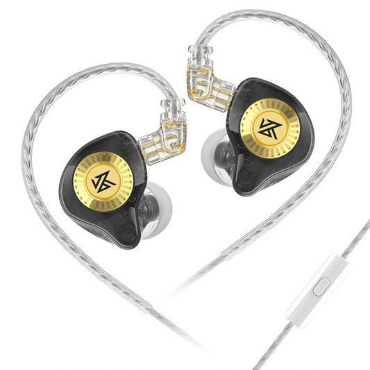 KZ-EDX Ultra Dual Magnetic Dynamic In-Ear Headphones,Length: 1.2m(With Microphone) - In Ear Wired Earphone by KZ | Online Shopping South Africa | PMC Jewellery