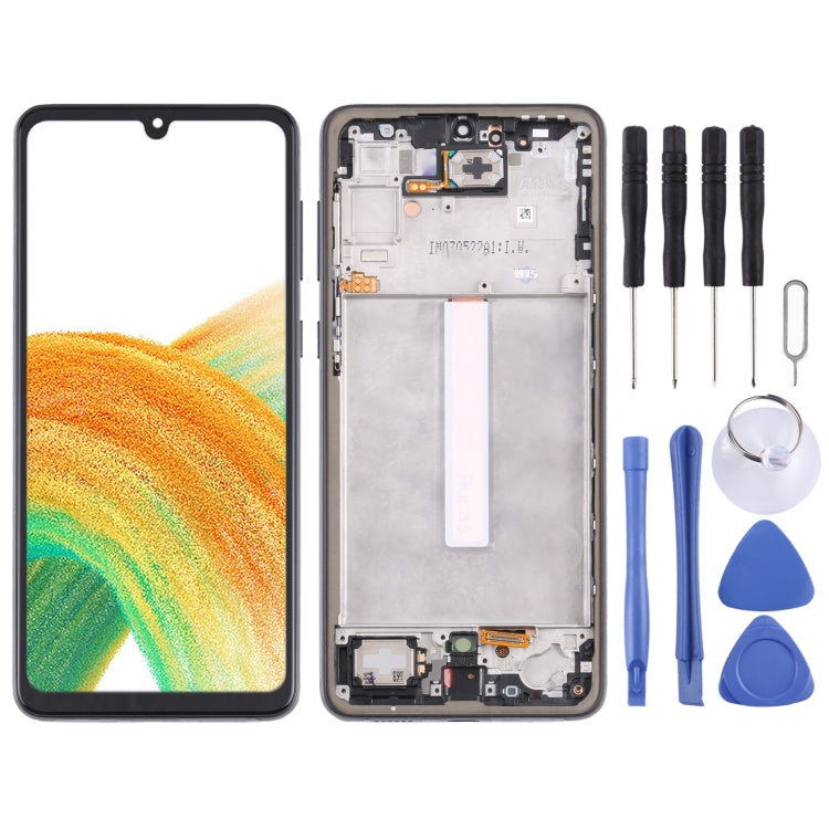 Original Super AMOLED LCD Screen For Samsung Galaxy A33 5G SM-A336B Digitizer Full Assembly with Frame - LCD Screen by PMC Jewellery | Online Shopping South Africa | PMC Jewellery