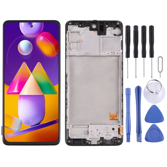 Original Super AMOLED LCD Screen For Samsung Galaxy M31s SM-M317 Digitizer Full Assembly with Frame - LCD Screen by PMC Jewellery | Online Shopping South Africa | PMC Jewellery