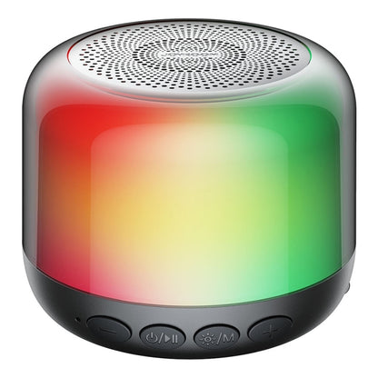 JOYROOM JR-ML03 Transparent RGB Wireless Bluetooth Speaker(Black) - Mini Speaker by JOYROOM | Online Shopping South Africa | PMC Jewellery