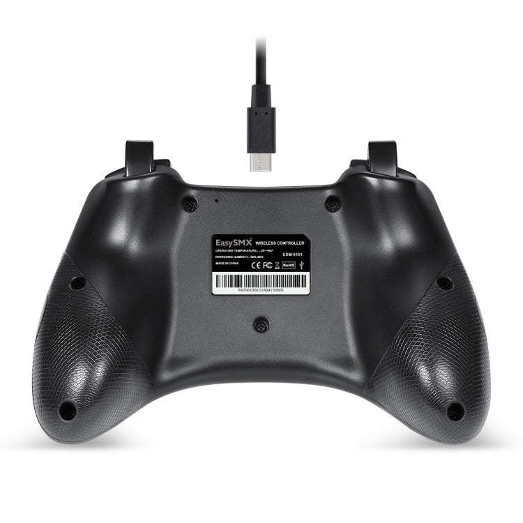 EasySMX ESM-9101 2.4G Wireless Game Controller for PS3 / Android / PC / TV(Black) - Gamepads by PMC Jewellery | Online Shopping South Africa | PMC Jewellery