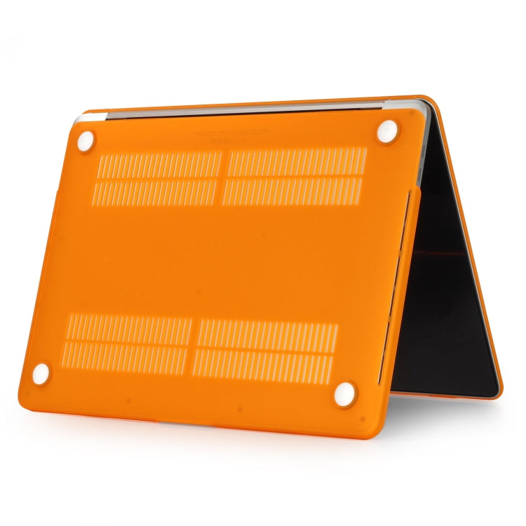 Laptop Matte Style Protective Case For MacBook Air 13.6 inch A2681 2022(Orange) - MacBook Pro Cases by PMC Jewellery | Online Shopping South Africa | PMC Jewellery