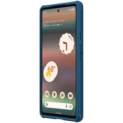 For Google Pixel 6a NILLKIN CamShield Pro Series PC Full Coverage Phone Case(Blue) - Google Cases by NILLKIN | Online Shopping South Africa | PMC Jewellery