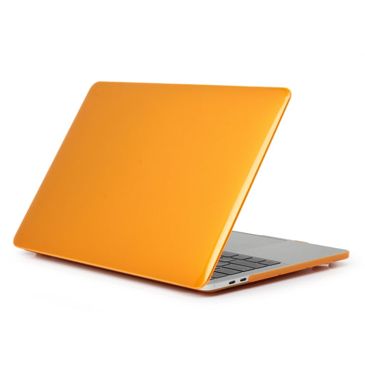 For MacBook Air 13.6 inch A2681 2022 Laptop Crystal Style Protective Case(Orange) - MacBook Air Cases by PMC Jewellery | Online Shopping South Africa | PMC Jewellery