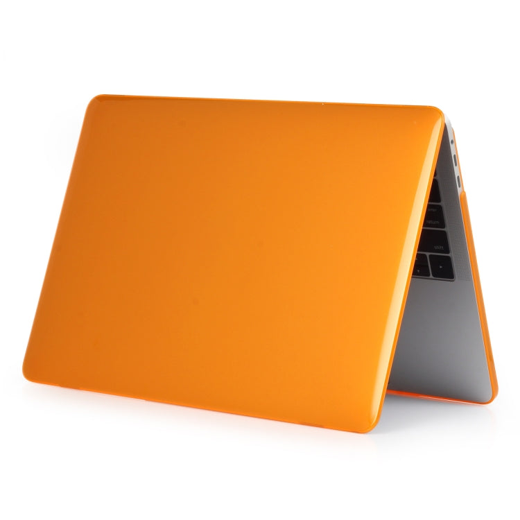 For MacBook Air 13.6 inch A2681 2022 Laptop Crystal Style Protective Case(Orange) - MacBook Air Cases by PMC Jewellery | Online Shopping South Africa | PMC Jewellery