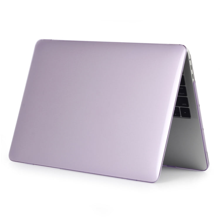 Laptop Crystal Style Protective Case For MacBook Pro 13.3 inch A2338 2022(Purple) - MacBook Pro Cases by PMC Jewellery | Online Shopping South Africa | PMC Jewellery