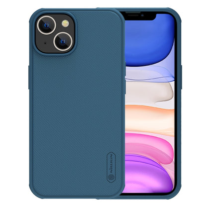 For iPhone 14 NILLKIN Frosted Shield Pro PC + TPU Phone Case (Blue) - iPhone 14 Cases by NILLKIN | Online Shopping South Africa | PMC Jewellery
