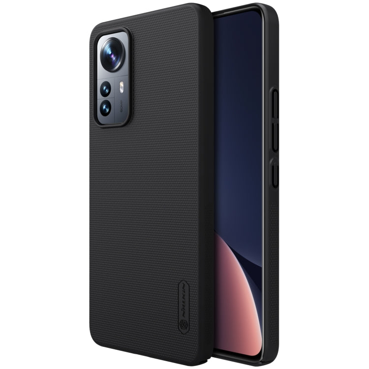 For Xiaomi 12 Lite NILLKIN Frosted PC Phone Case(Black) - Xiaomi Cases by NILLKIN | Online Shopping South Africa | PMC Jewellery