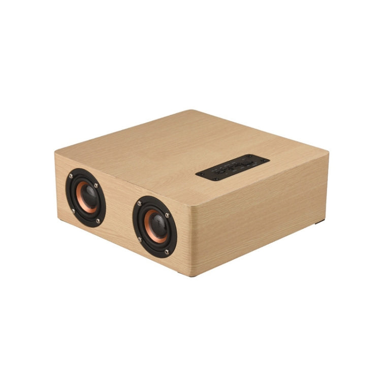 Q5 Home Computer TV Wooden Wireless Bluetooth Speaker(Yellow) - Desktop Speaker by PMC Jewellery | Online Shopping South Africa | PMC Jewellery