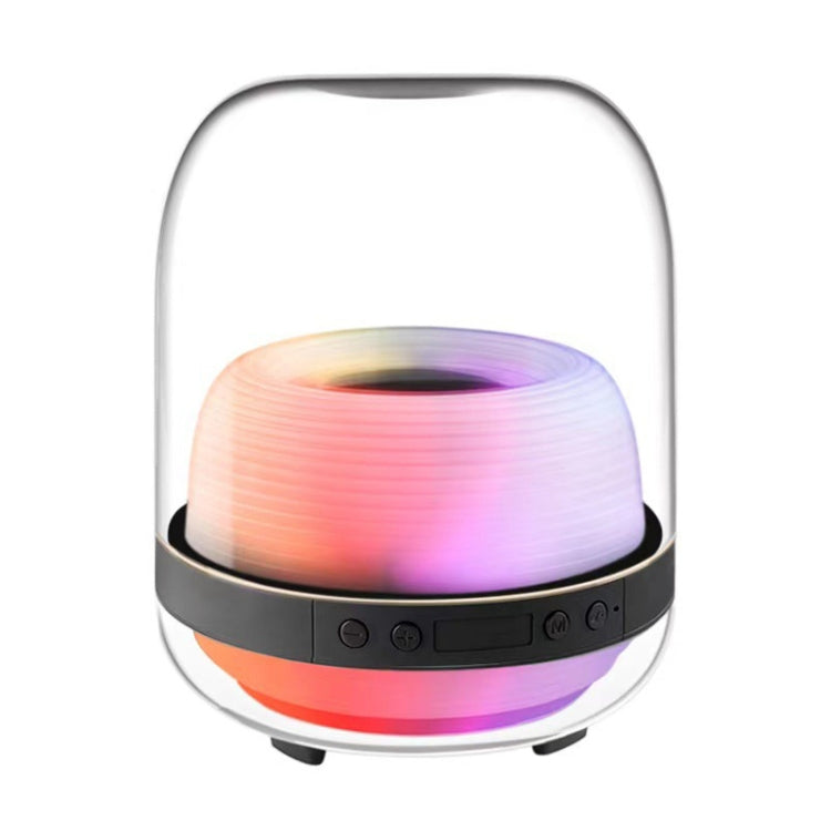 L20 15W Transparent Luminous 6D Stereo Wireless Bluetooth Speaker(Black) - Desktop Speaker by PMC Jewellery | Online Shopping South Africa | PMC Jewellery