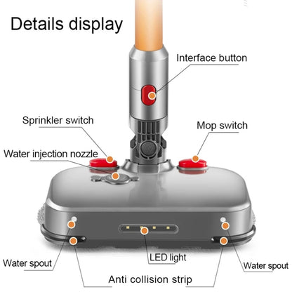 For Dyson V6 D2 Electric Wet and Dry Mopping Head with Water Tank - Dyson Accessories by PMC Jewellery | Online Shopping South Africa | PMC Jewellery