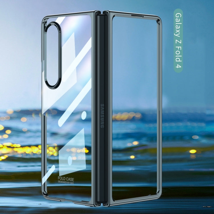 For Samsung Galaxy Z Fold4 GKK Phantom Electroplating Full Coverage Phone Case(Transparent) - Galaxy Z Fold4 5G Cases by GKK | Online Shopping South Africa | PMC Jewellery