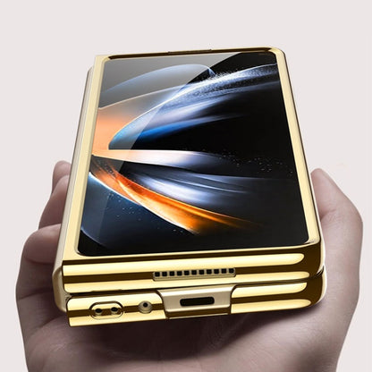 For Samsung Galaxy Z Fold4 GKK Phantom Electroplating Full Coverage Phone Case(Gold) - Galaxy Z Fold4 5G Cases by GKK | Online Shopping South Africa | PMC Jewellery