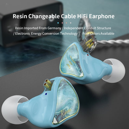 CVJ Hybrid Technology HiFi Music Wired Earphone No Mic(Moon) - In Ear Wired Earphone by CVJ | Online Shopping South Africa | PMC Jewellery