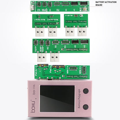 BAKU BA-19A Battery Polygraph for iPhone Battery(Rose Gold) - Test Tools by BAKU | Online Shopping South Africa | PMC Jewellery
