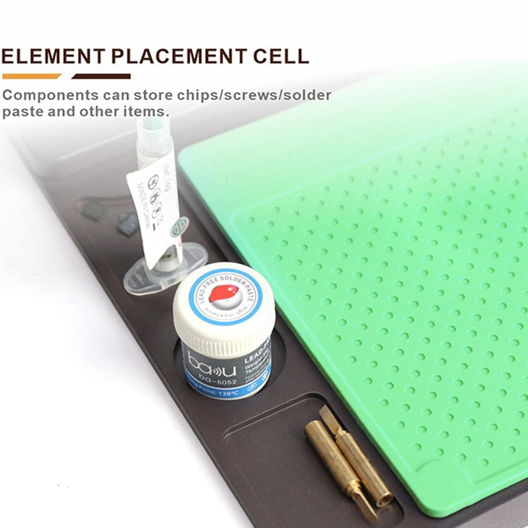 BAKU BA-697 2 in 1 Microscope Maintenance Insulation Pad - Working Mat by BAKU | Online Shopping South Africa | PMC Jewellery