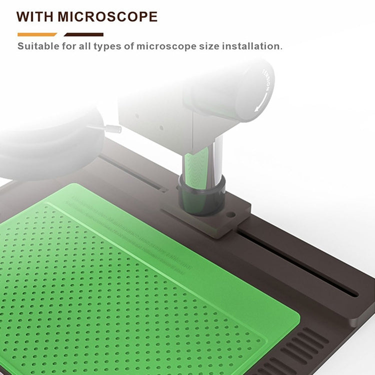 BAKU BA-697 2 in 1 Microscope Maintenance Insulation Pad - Working Mat by BAKU | Online Shopping South Africa | PMC Jewellery