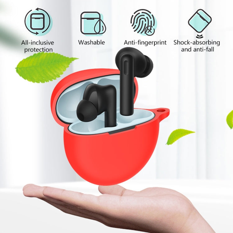 For OPPO Enco Air 2i Wireless Earphone Silicone Protective Case(Black) - Other Earphone Case by PMC Jewellery | Online Shopping South Africa | PMC Jewellery