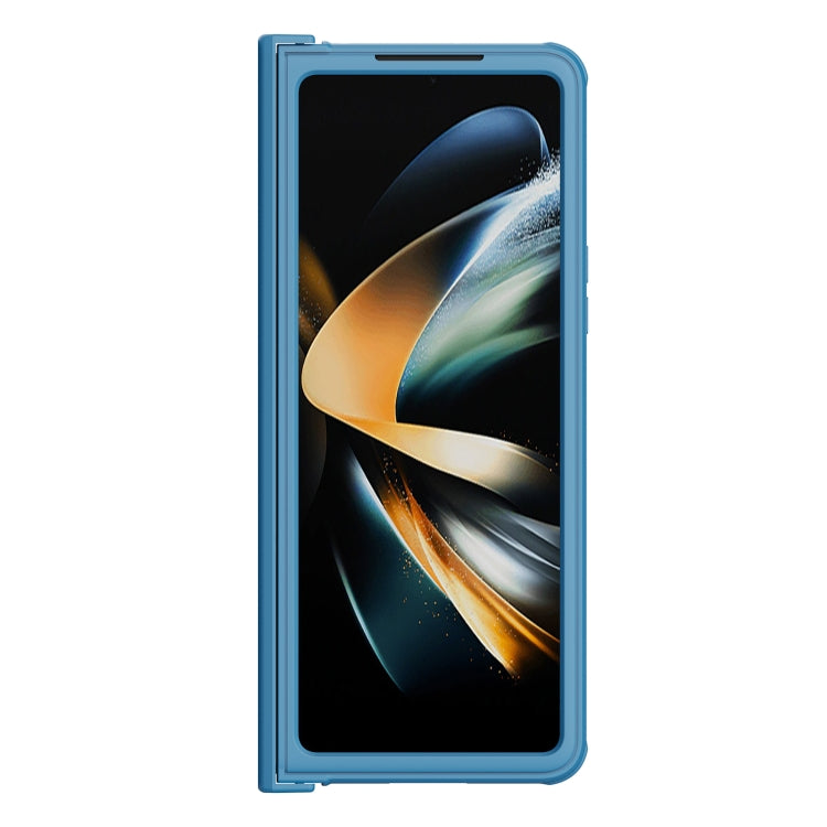 For Samsung Galaxy Z Fold4 NILLKIN Black Mirror Pro Series Camshield PC Phone Case, Simple Set (Blue) - Galaxy Z Fold4 5G Cases by NILLKIN | Online Shopping South Africa | PMC Jewellery