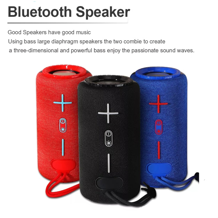 T&G TG639 10W Portable LED Light TWS Wireless Bluetooth Speaker(Light Blue) - Mini Speaker by T&G | Online Shopping South Africa | PMC Jewellery