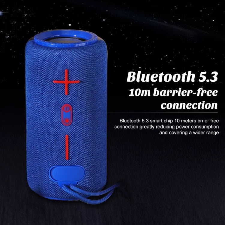 T&G TG639 10W Portable LED Light TWS Wireless Bluetooth Speaker(Light Blue) - Mini Speaker by T&G | Online Shopping South Africa | PMC Jewellery